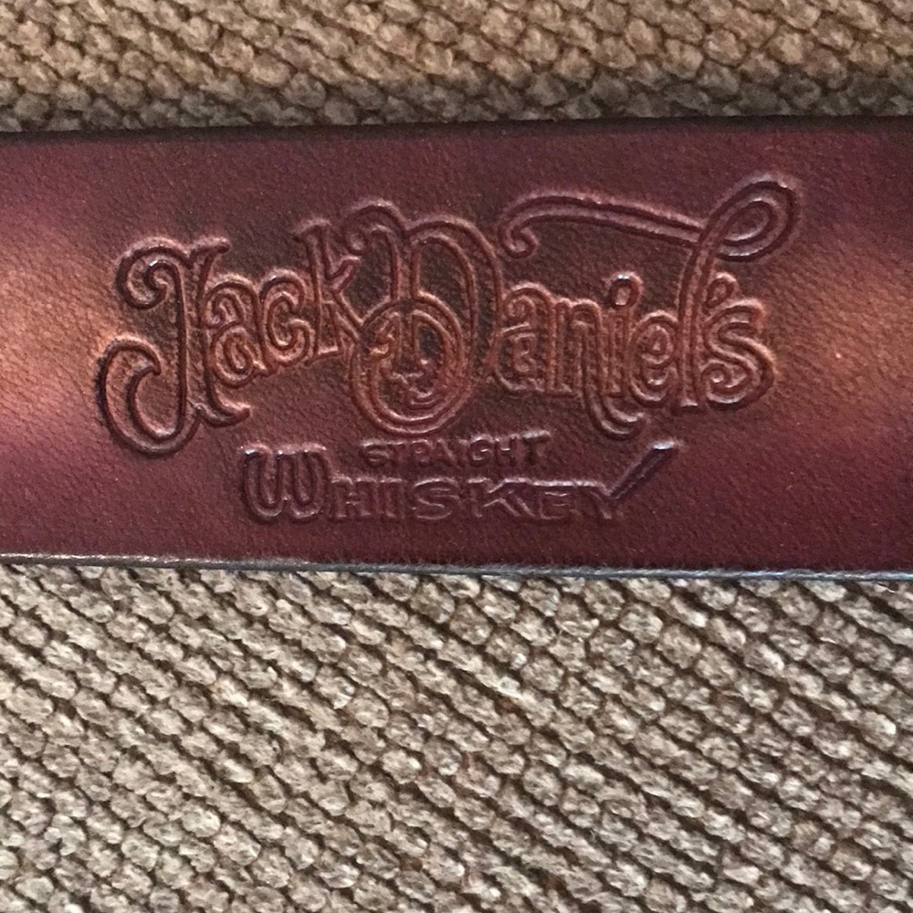 Leather Jack Daniel’s Belt never worn